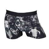 Men's boxer briefs / No.: UN17028 / Design title: animal gangsters - Space to Show