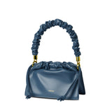 Drawstring Handbag - Navy Blue - Space to Show