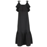 Stella Black Maxi Dress - Space to Show